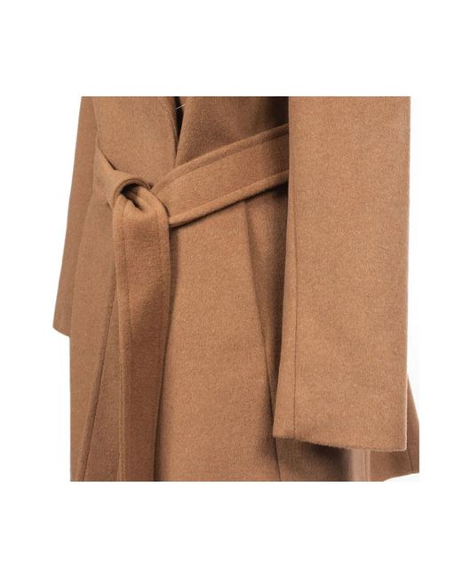 Ralph Lauren Brown Belted Coats