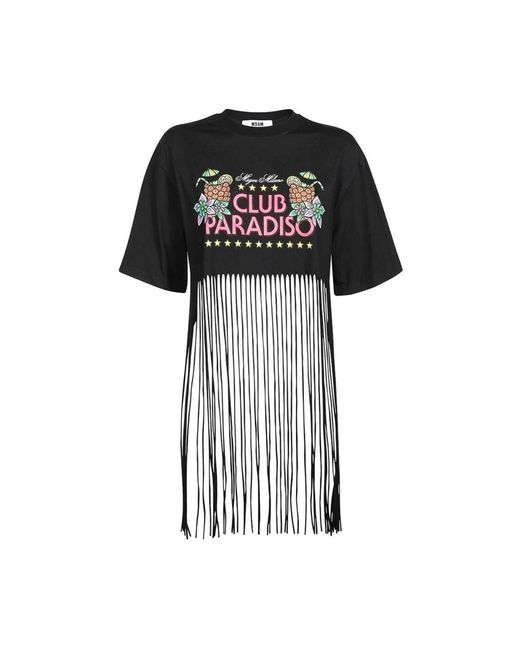 MSGM Black T-Shirts