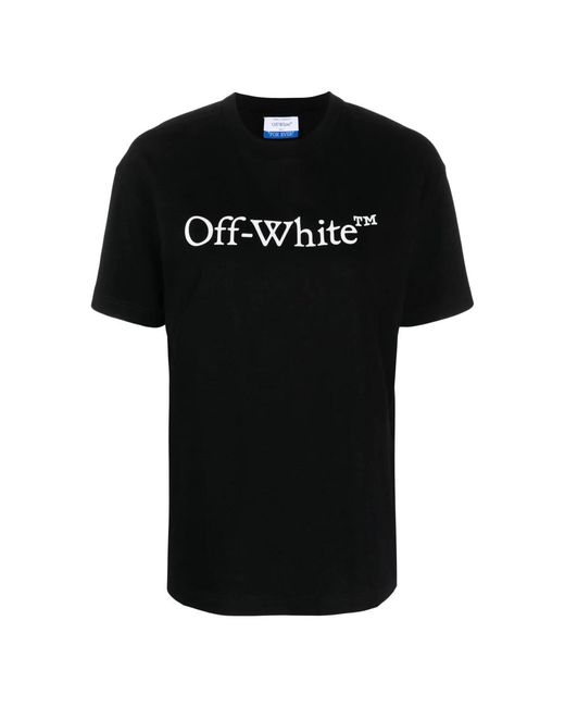Off-White c/o Virgil Abloh T-Shirt Met Logoprint in het Black