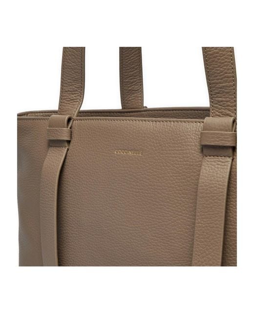 Coccinelle Brown Tote Bags