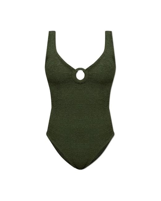 One-Piece Hunza G en coloris Green