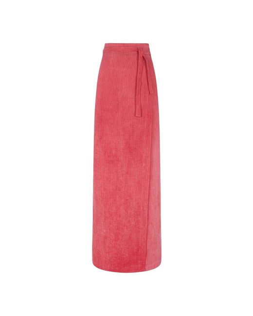 Maxi Skirts di Cortana in Pink