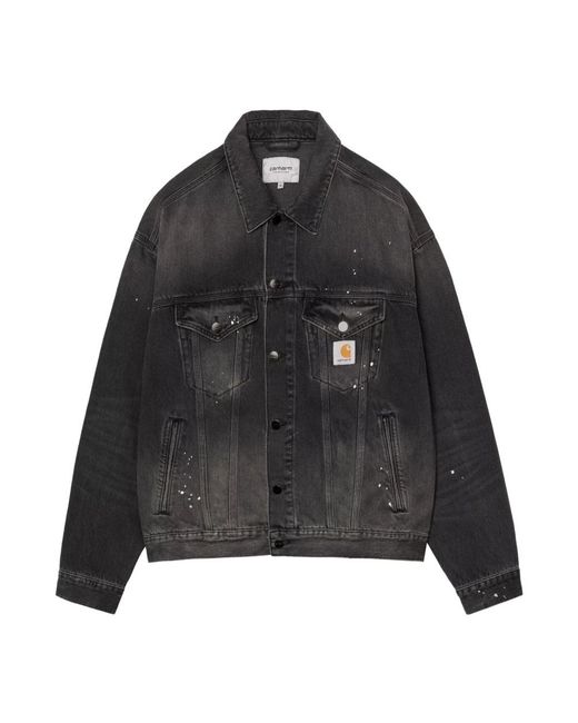 Carhartt Black Denim Jackets for men