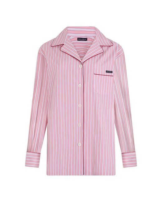 Dolce & Gabbana Pink Shirts