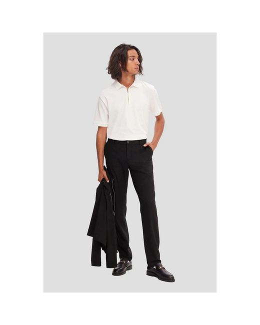 SELECTED Chino Broeken in het Black voor heren