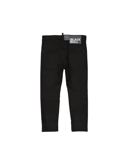 DSquared² Black Slim-Fit Jeans