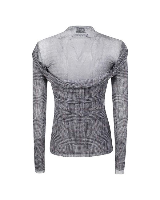 Jean Paul Gaultier Long Sleeve Tops in het Gray