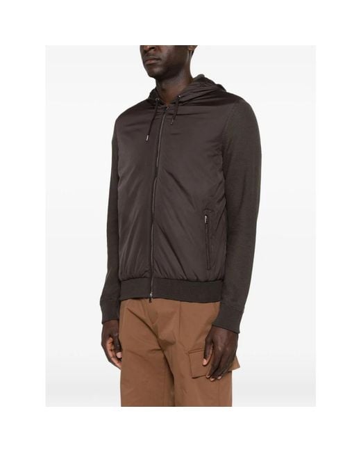 Herno Brown Winter Jackets for men