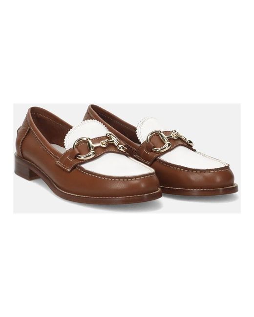 Loafers di Calpierre in Brown