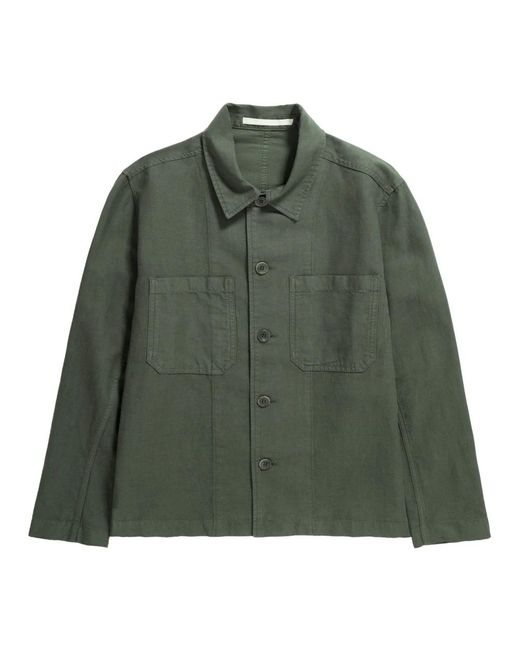 Light Jackets Norse Projects de hombre de color Green