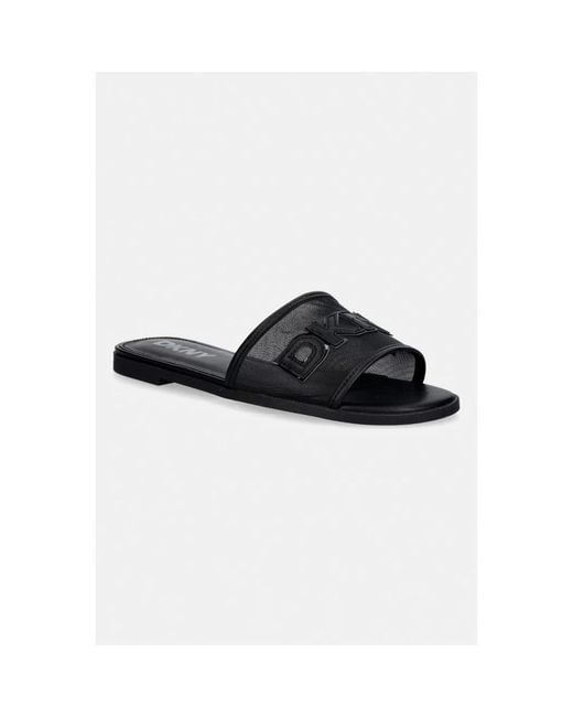 Sliders DKNY en coloris Black