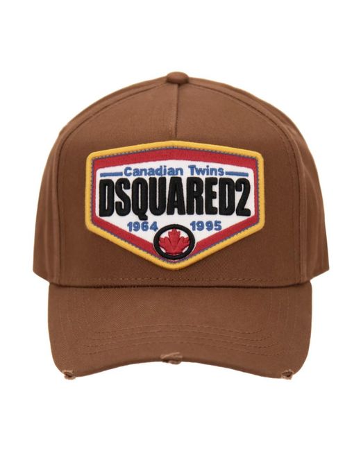 DSquared² Brown Caps
