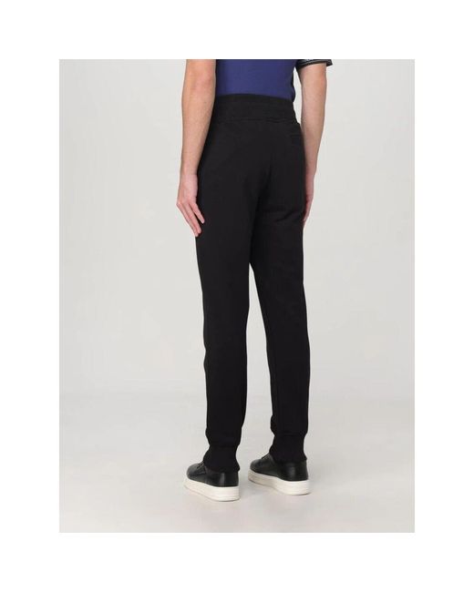 Versace Jeans Couture Schwarze Tailored Joggers Für Männer in Black für Herren