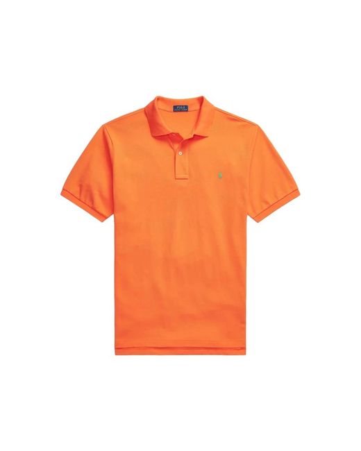 Polo Ralph Lauren Orange Polo Shirts for men