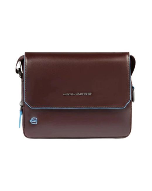 Piquadro Purple Cross Body Messenger for men