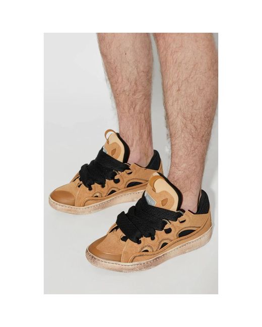 Lanvin Brown Sneakers for men
