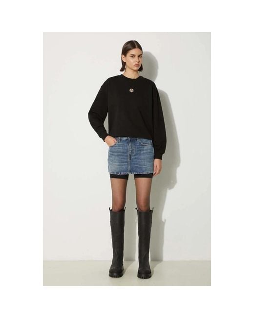 Fiorucci Denim Mini Rok in het Blue