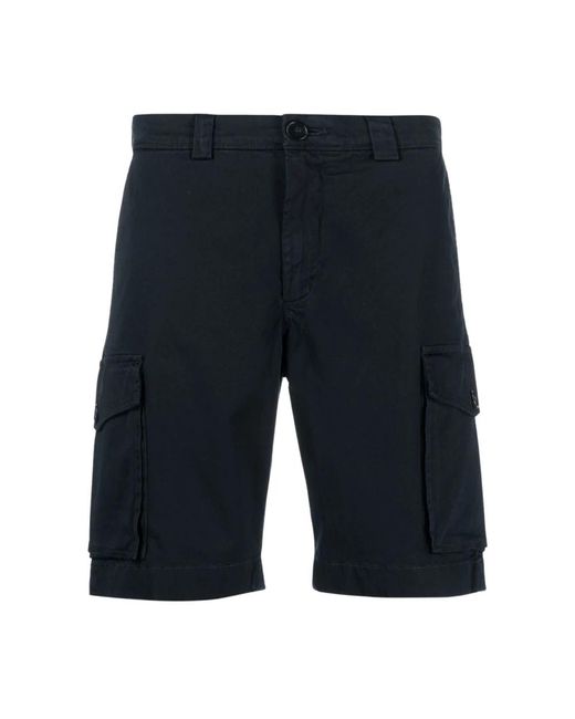 Woolrich Blue Casual Shorts for men