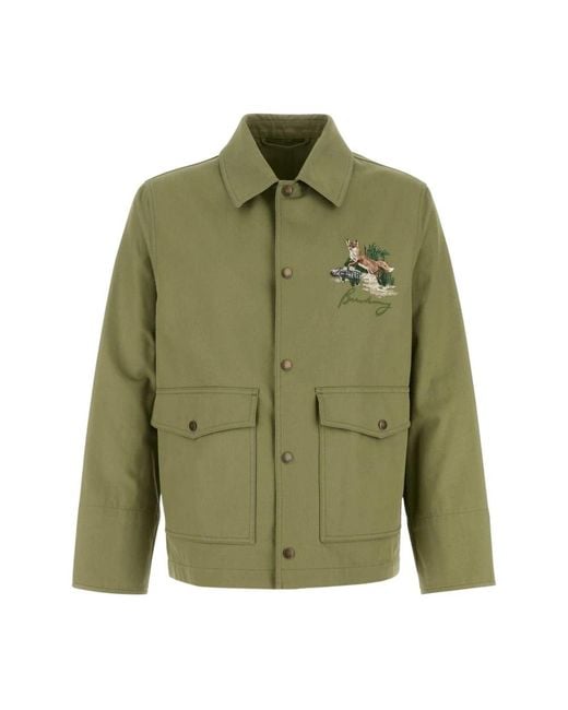 Burberry Green Light Jackets for men