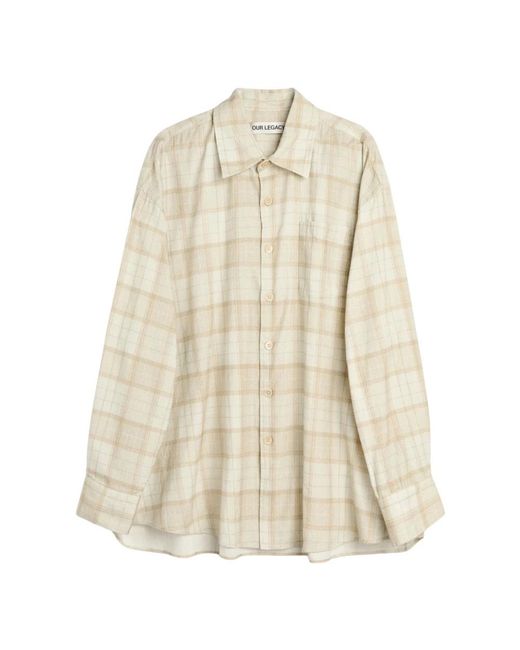 Our Legacy Natural Casual Shirts for men