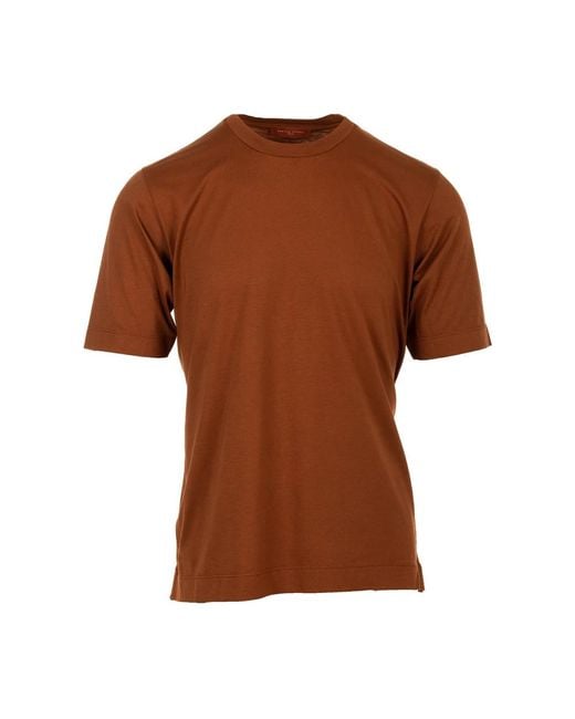 Daniele Fiesoli Brown T-Shirts for men