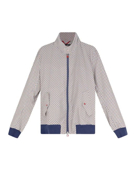 Kiton Gray Light Jackets for men
