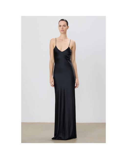 ÉTERNE Kleedjes ,Zwart ,Spandex Mila Jurk in het Black