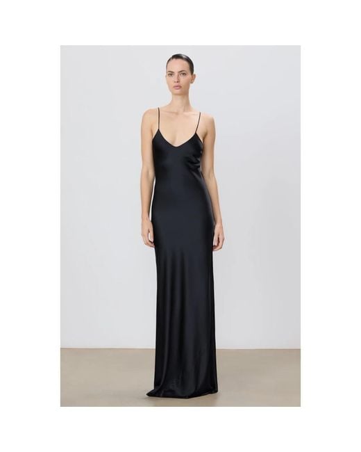 ÉTERNE Kleedjes ,Zwart ,Spandex Mila Jurk in het Black