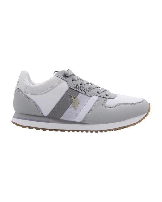 U.S. POLO ASSN. Gray Sneakers for men