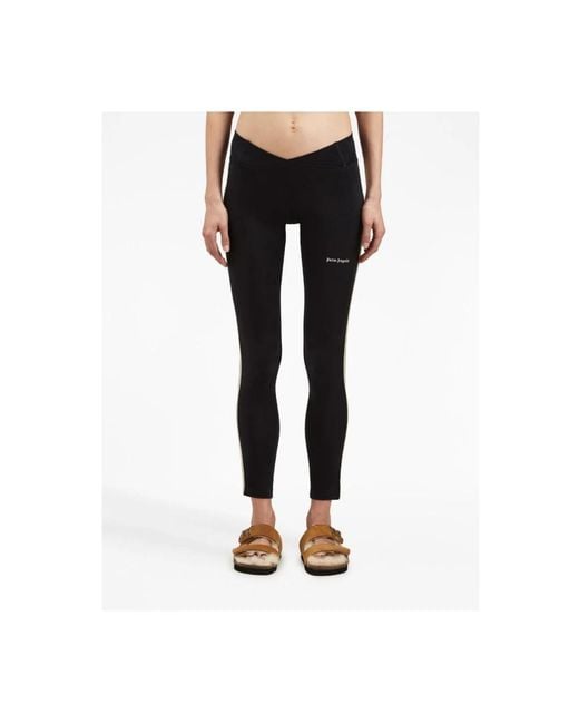 Palm Angels Black Leggings