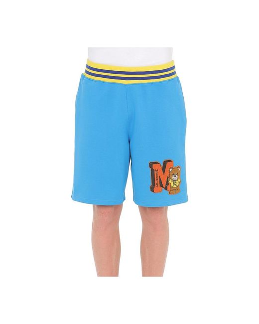 Moschino Blue Casual Shorts for men