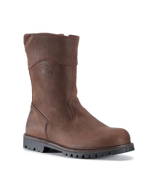 Olang Brown Ankle Boots for men