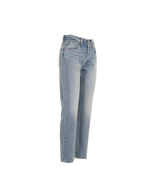 Straight Jeans Levi's en coloris Blue