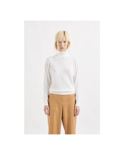 ARMANI EXCHANGE White Turtlenecks