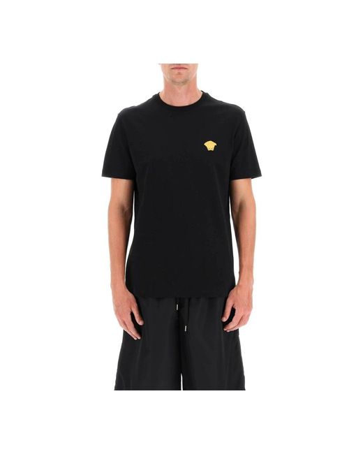 T-Shirts Versace de hombre de color Black