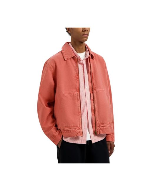 Jackets Olaf Hussein de hombre de color Red