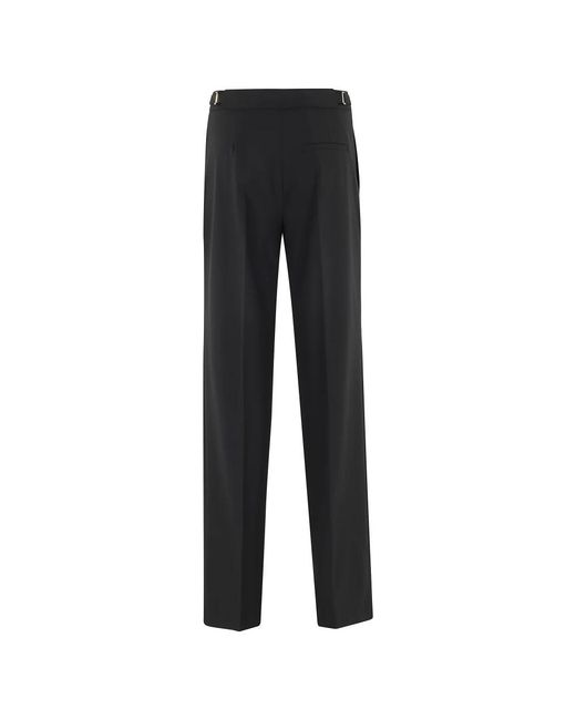 Semicouture Black Straight Trousers