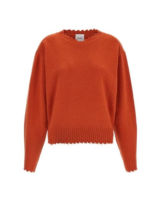Nude Truien in het Orange
