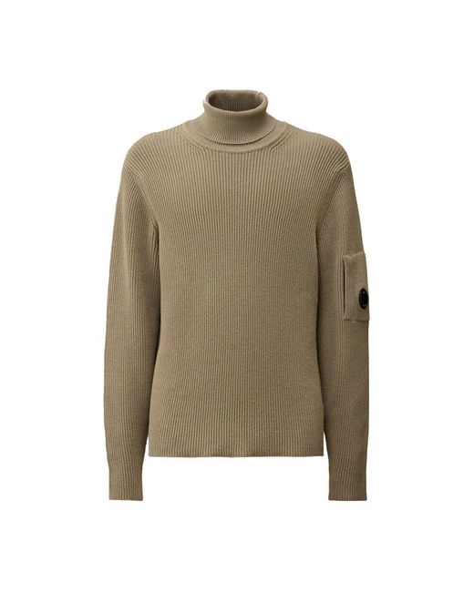 C P Company Green Turtlenecks for men