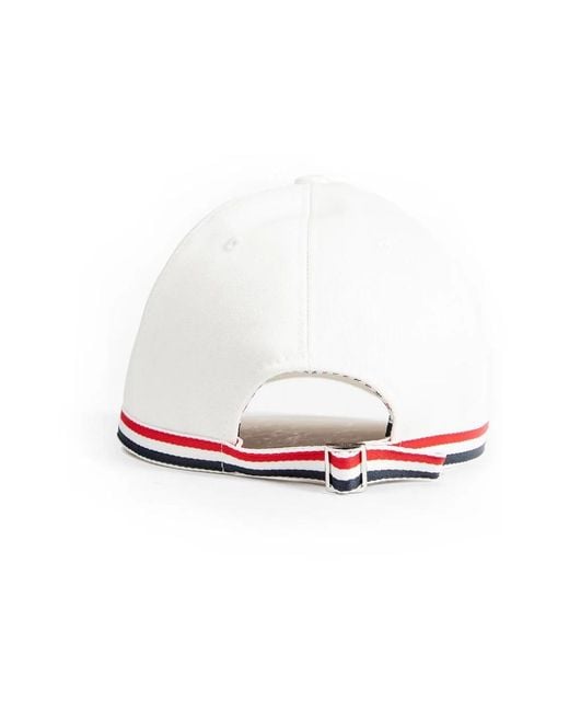 Thom Browne White Caps for men
