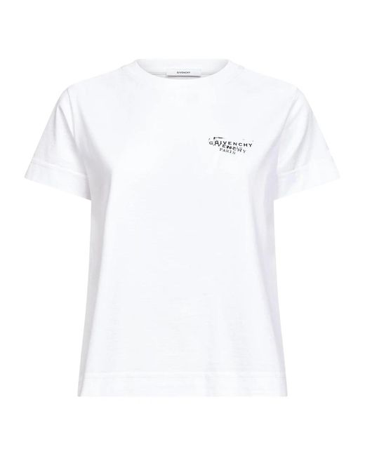 Givenchy White T-Shirts