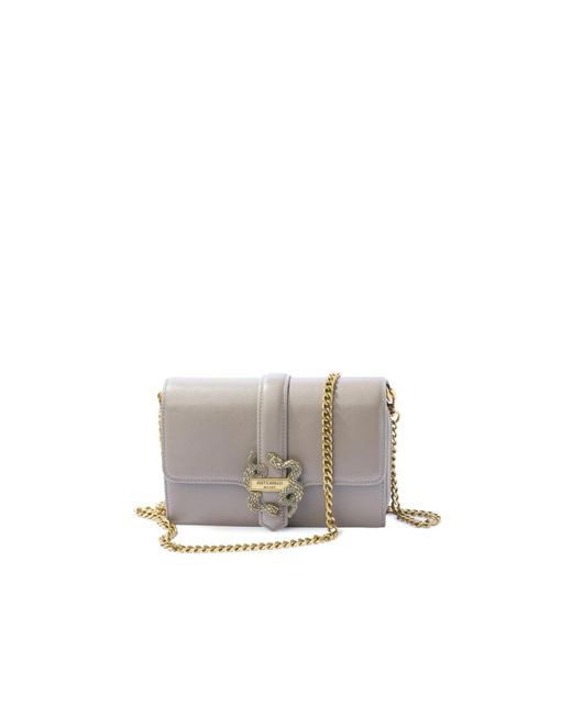 Just Cavalli Gray Cross Body Bags