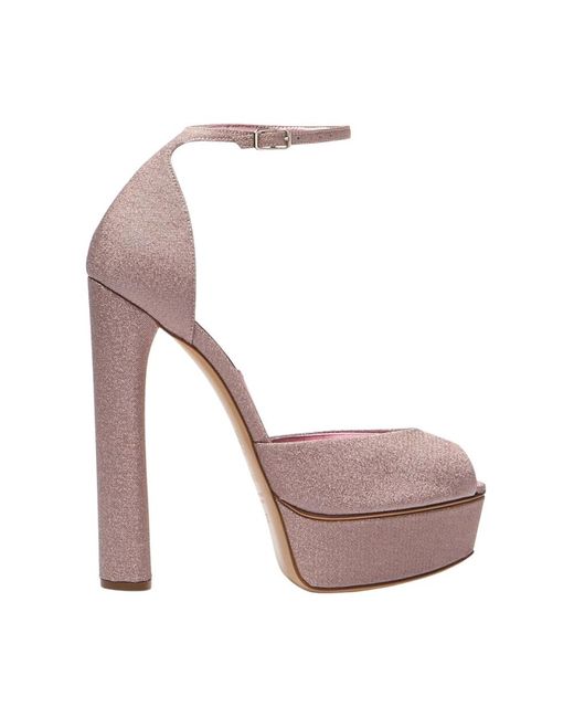 Casadei Pink High Heel Sandals