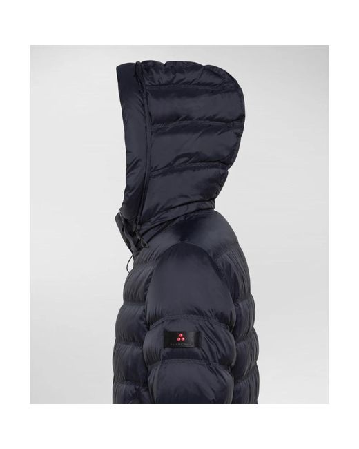 Peuterey Blue Ultralight Boggs Kn Puffer Jacket for men