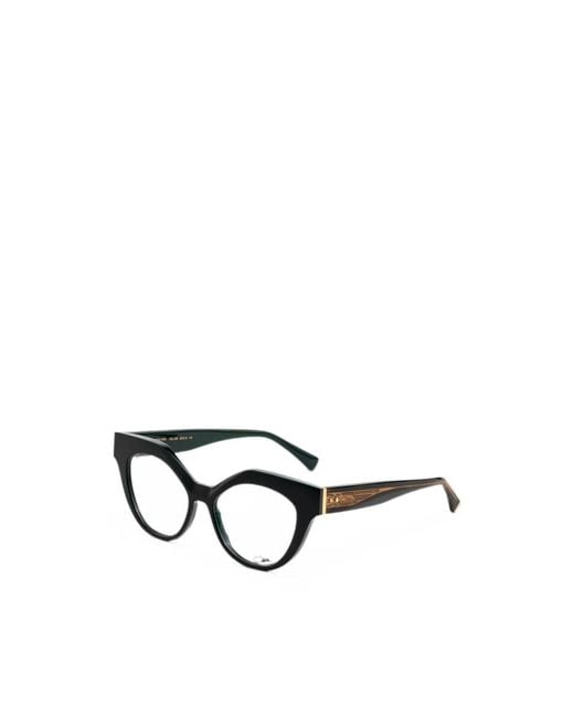 Cazal Black Glasses