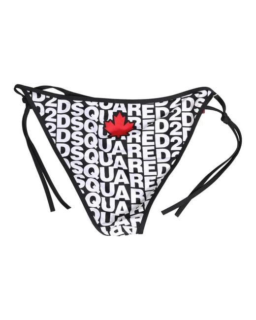 DSquared² Black Bikinis