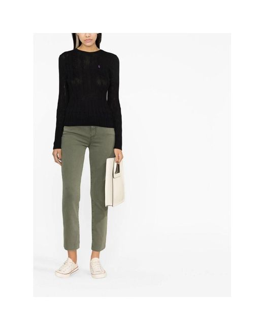 Polo Ralph Lauren Black Polo Pony Cotton Jumper