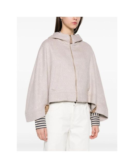 Max Mara Natural Zip-Throughs