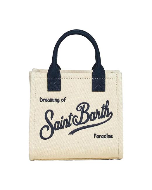 Mc2 Saint Barth Black Shopping Bags
