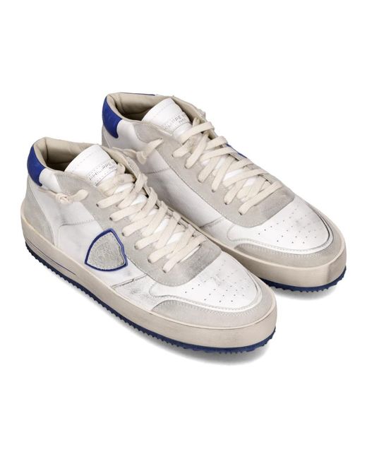 Philippe Model White Sneakers for men